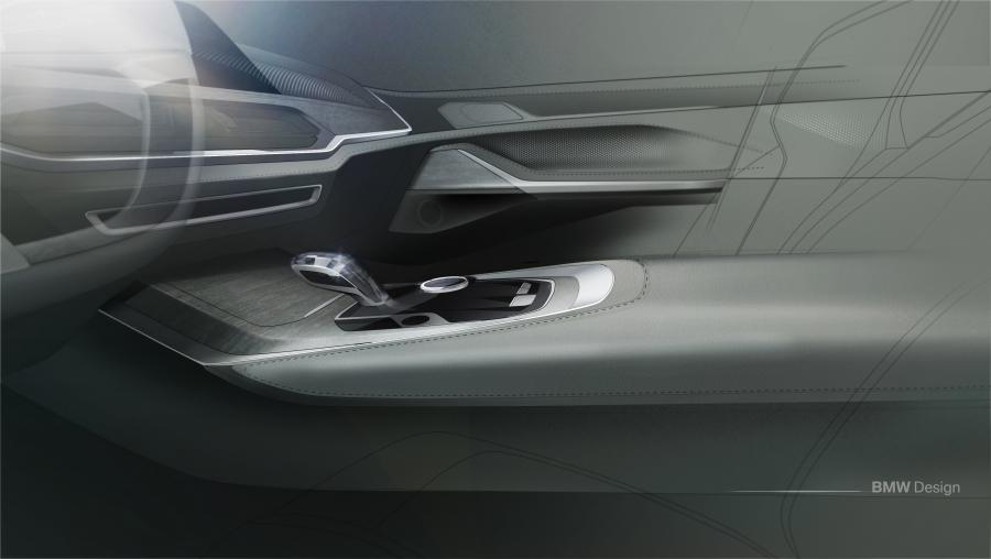 Эскиз BMW Concept X7 iPerformance 2017 года  (фото 33 из 40)